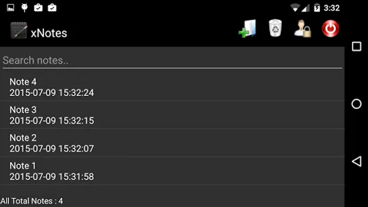 xNotes Secure Notepad screenshot 4