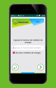 Encuesta para Consumo de Energ screenshot 1