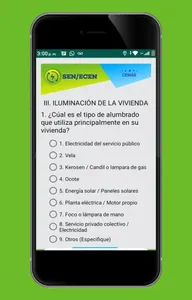 Encuesta para Consumo de Energ screenshot 3
