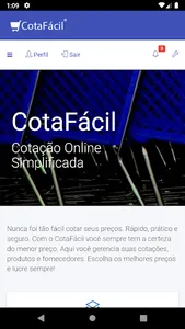 CotaFácil Administrador screenshot 1