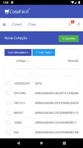 CotaFácil Administrador screenshot 4