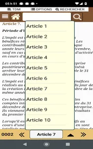 Code des Impôts du Sénégal Ver screenshot 3