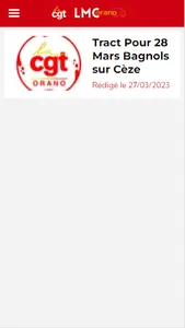 CGT Orano LMC screenshot 2
