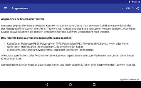Knoten für die Bootsprüfung screenshot 15