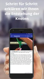 Knoten für die Bootsprüfung screenshot 2
