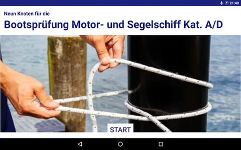 Knoten für die Bootsprüfung screenshot 8
