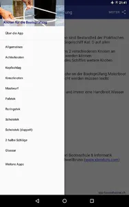 Knoten für die Bootsprüfung screenshot 9