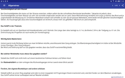 Bootsmanöver mit Z-Antrieb screenshot 21