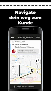 Budget Taxi Fahrer app screenshot 2
