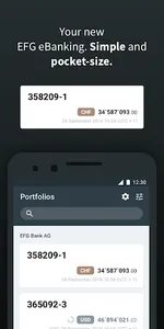 EFG Banking screenshot 0