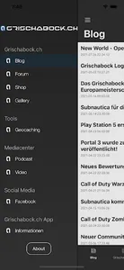 Grischabock.ch screenshot 1