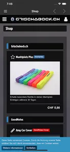 Grischabock.ch screenshot 2