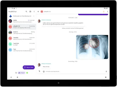 HealthChat screenshot 2