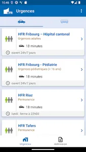 HFR hôpital fribourgeois screenshot 0