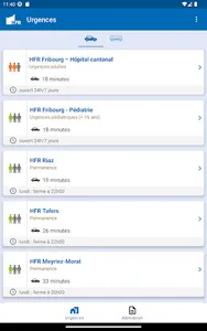 HFR hôpital fribourgeois screenshot 5