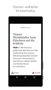 Thuner Tagblatt E-Paper screenshot 1