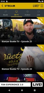Büetzer Buebe screenshot 2