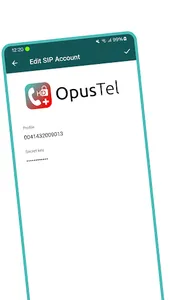 OpusTel swiss secure phone App screenshot 3