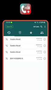 OpusTel swiss secure phone App screenshot 4