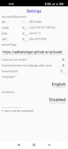 QR2Web screenshot 1