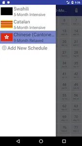 Glossika Scheduler screenshot 5