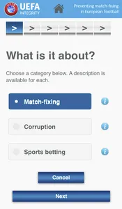 UEFA Integrity screenshot 1