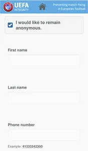 UEFA Integrity screenshot 2