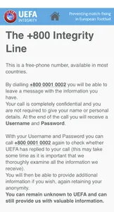 UEFA Integrity screenshot 3
