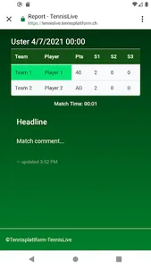 Tennis Live Repor‪t screenshot 5