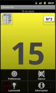 Archery timer screenshot 1
