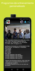 Chat Artes Marciales screenshot 0