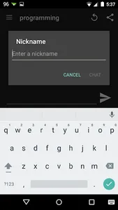 hack.chat screenshot 2