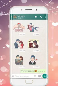 Love WAStickers 2019: Love Cou screenshot 1