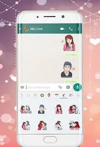 Love WAStickers 2019: Love Cou screenshot 2