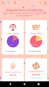 CumpleMoney screenshot 4