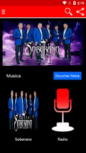 Grupo Soberano Música y Éxitos screenshot 1
