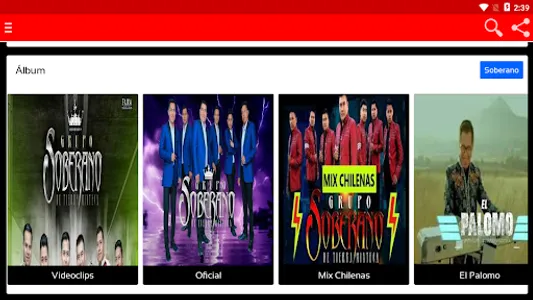 Grupo Soberano Música y Éxitos screenshot 17