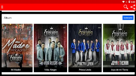 Grupo Soberano Música y Éxitos screenshot 18