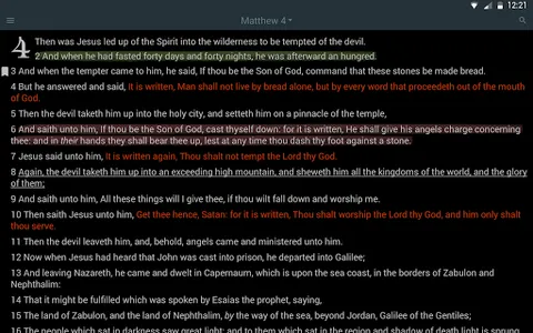 KJV Bible, King James Version screenshot 10