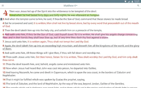 KJV Bible, King James Version screenshot 11