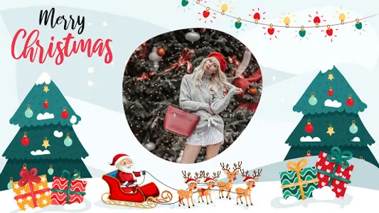 Christmas Photo Editor Frames screenshot 15