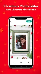 Christmas Photo Frames Editor screenshot 3
