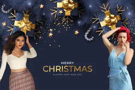 Christmas Photo Frame Photo Ed screenshot 3