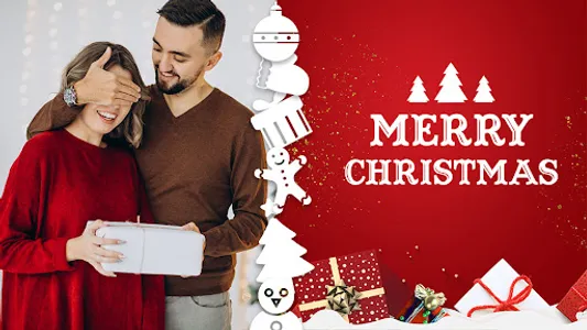 Christmas Photo Frame & Editor screenshot 1