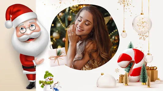 Christmas Photo Frame & Editor screenshot 2