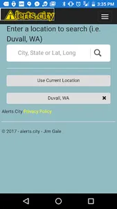 Alerts.City screenshot 4