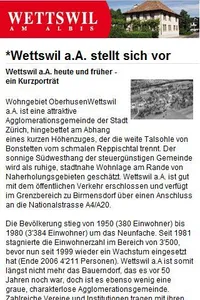 Wettswil am Albis screenshot 1