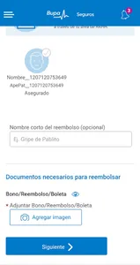 Bupa Seguros | Reembolsos screenshot 0
