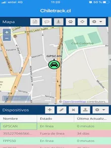 Chiletrack screenshot 3