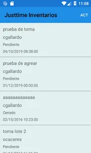 Justtime Toma Inventario screenshot 0